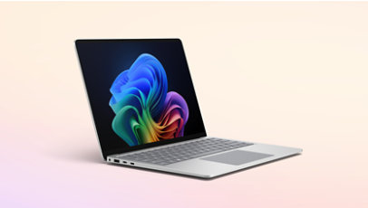 A side view of Surface Laptop for Business in the color Platinum.